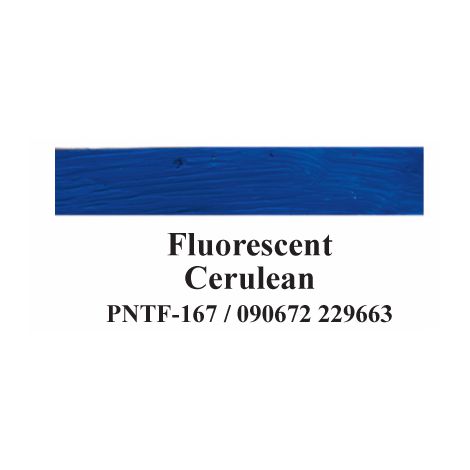 Farba akrylowa R&L Crafter's Choice 59ml, Niebieska/Fluorescent Cerulean - 2
